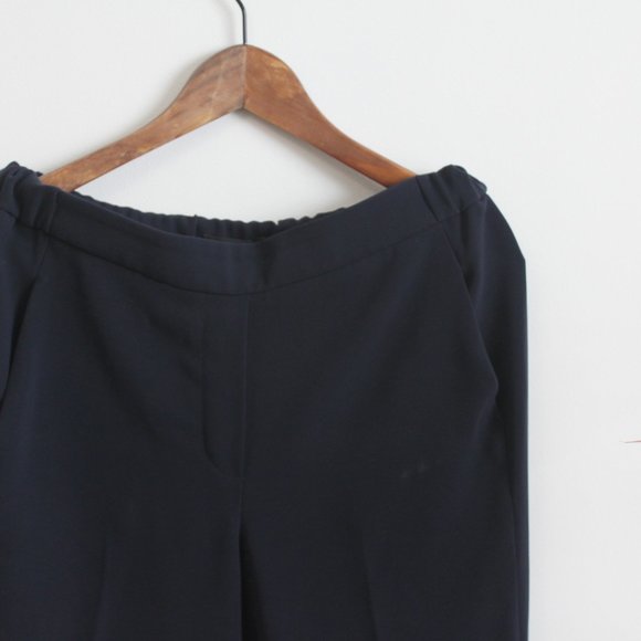 Navy J.Crew tapered leg dress pants | 6 - Picture 2 of 5